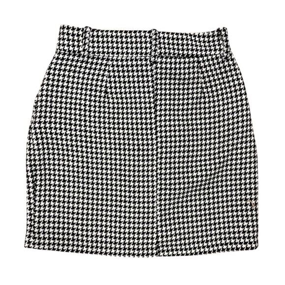 VERO MODA Harper Houndstooth A-Line Mini Skirt - Picture 7 of 10